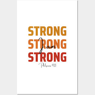 I am strong! Posters and Art